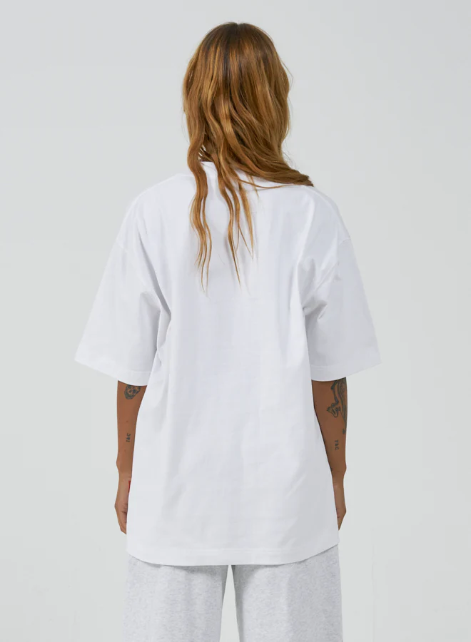 Revolution Oversized Tee - White - Image 3