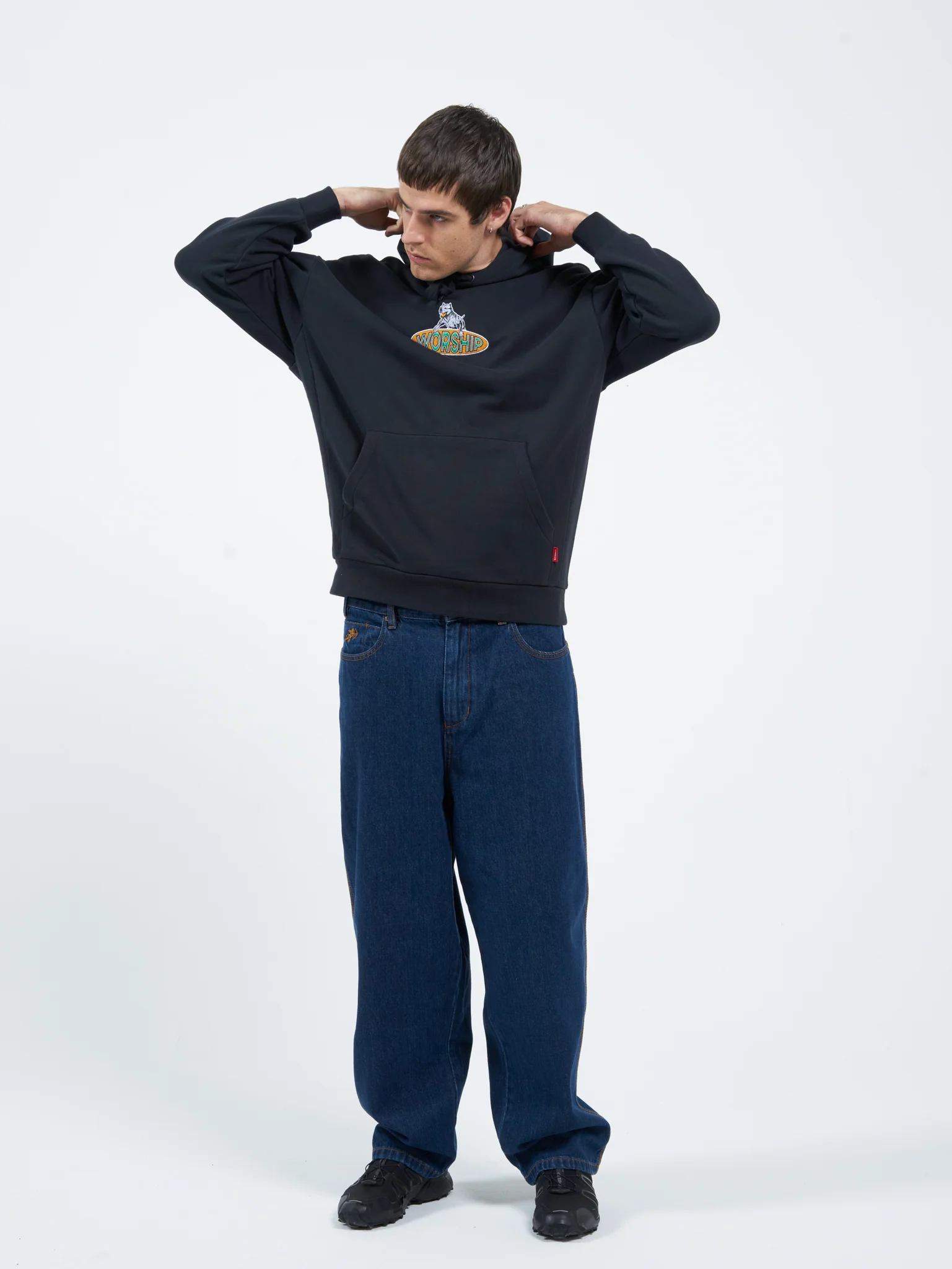 Rude Boy Hood - Washed Black - Image 9