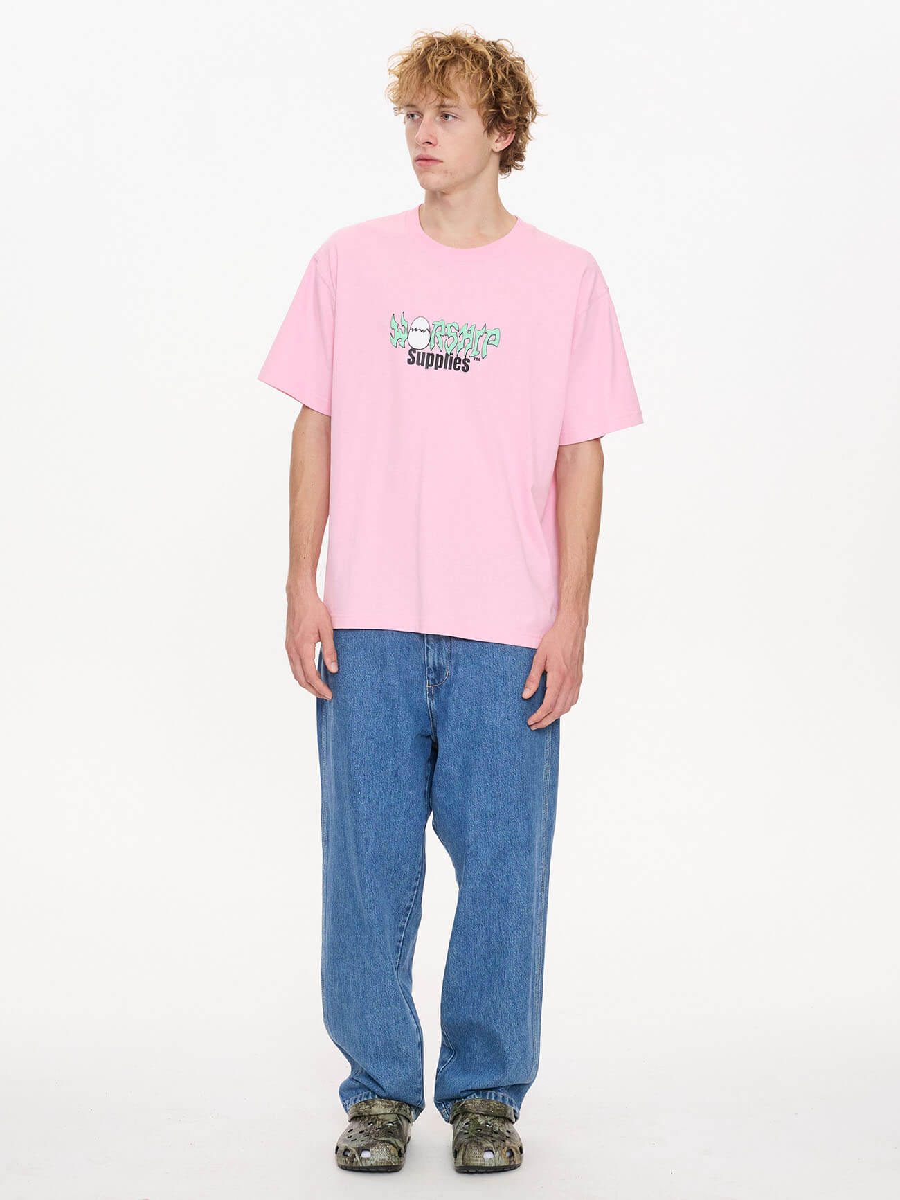 Scrambled Tee - Flamingo - Image 3