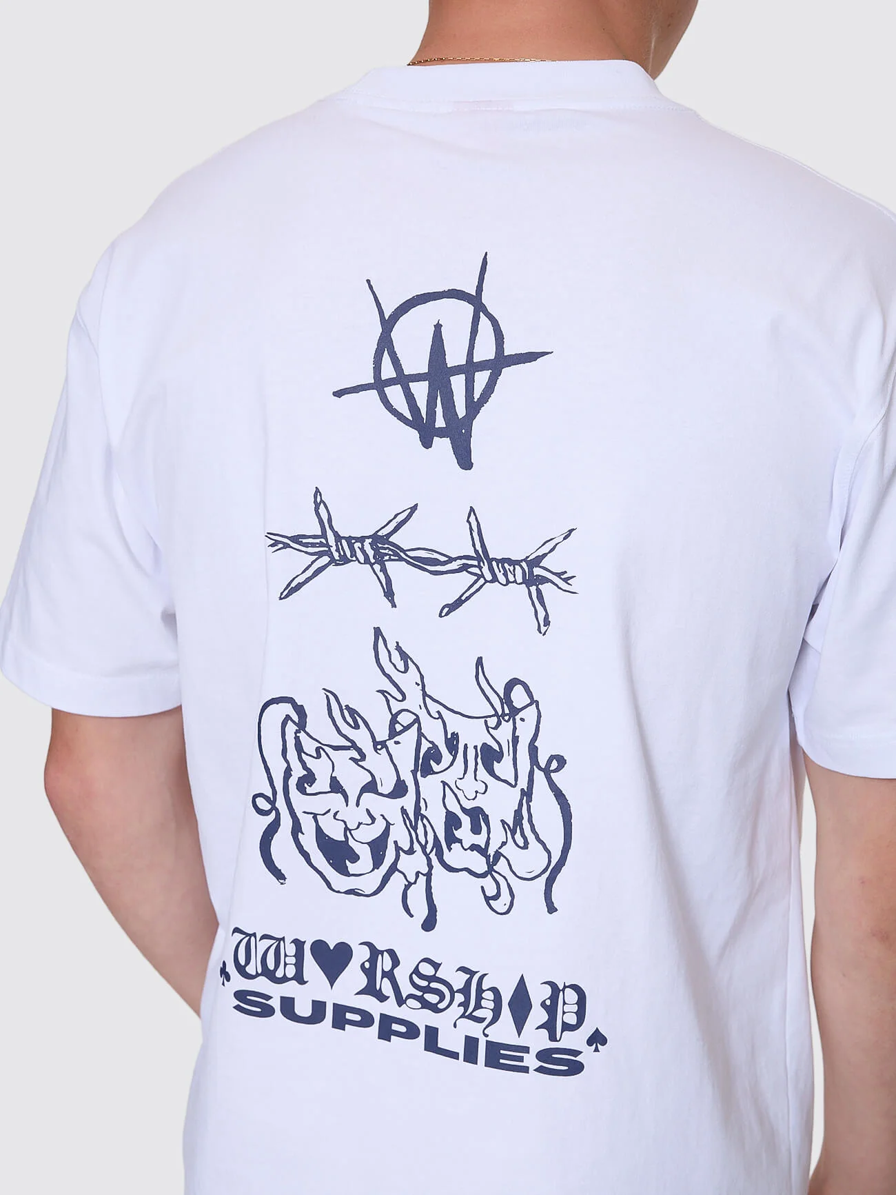 Scratch Tee - White - Image 2