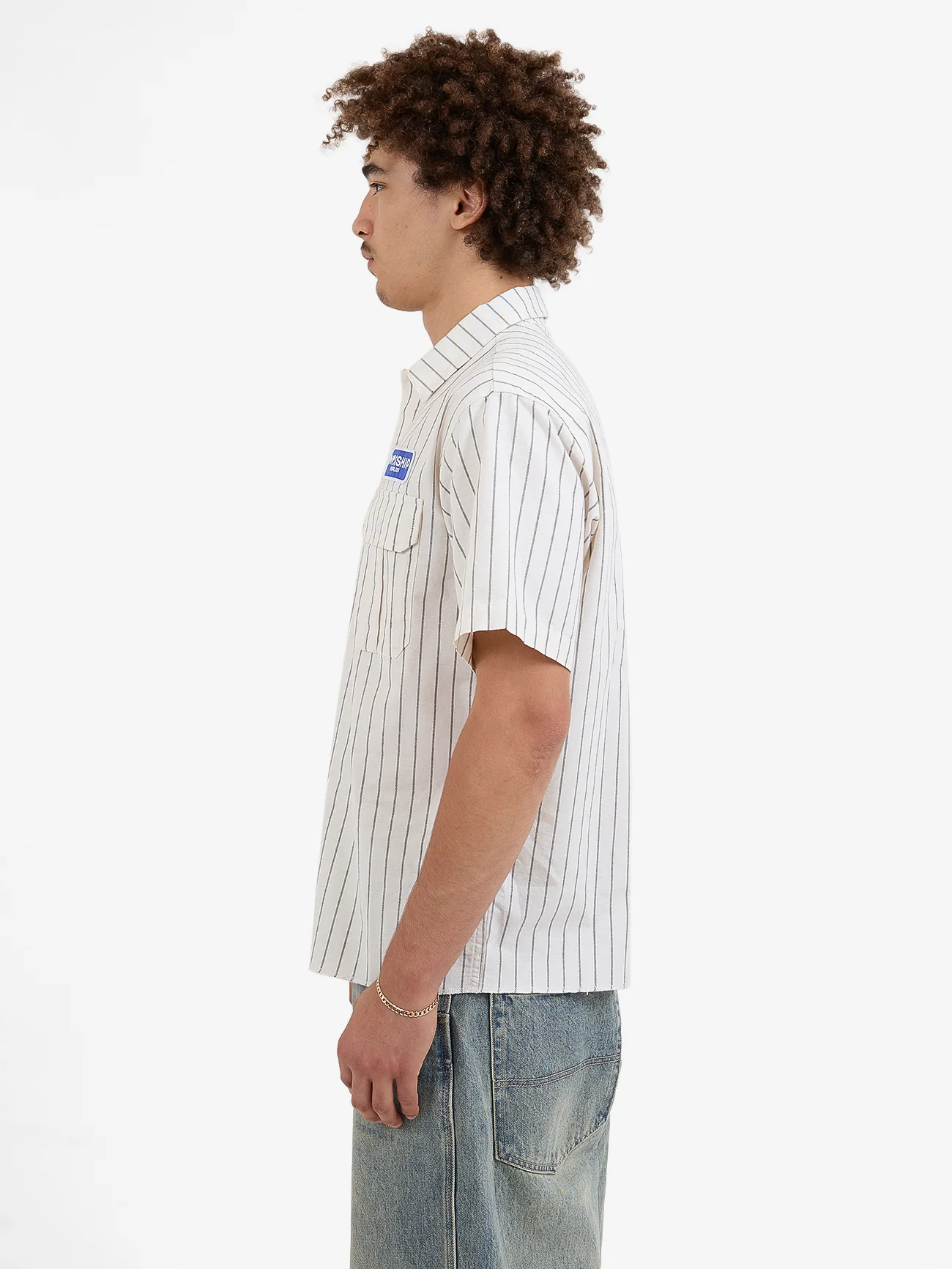 Screwed Short Sleeve Shirt - Bone - Image 4