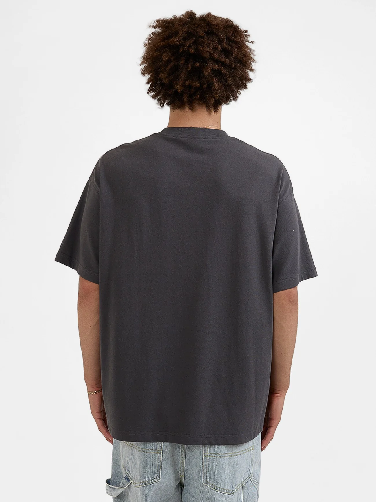 Sensory Oversize Tee - Worn Black - Image 2