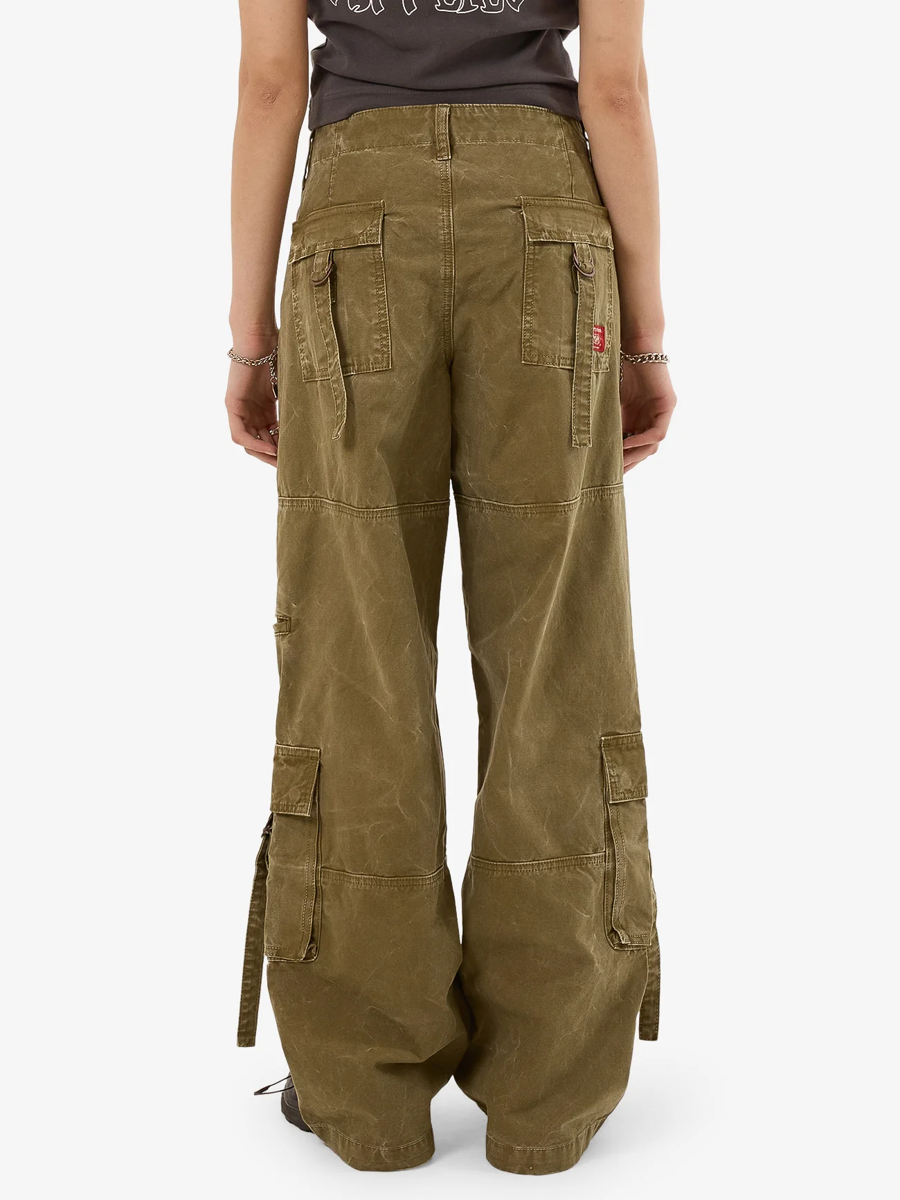 Service Cargo Pant - Khaki Oil Wash - Image 2