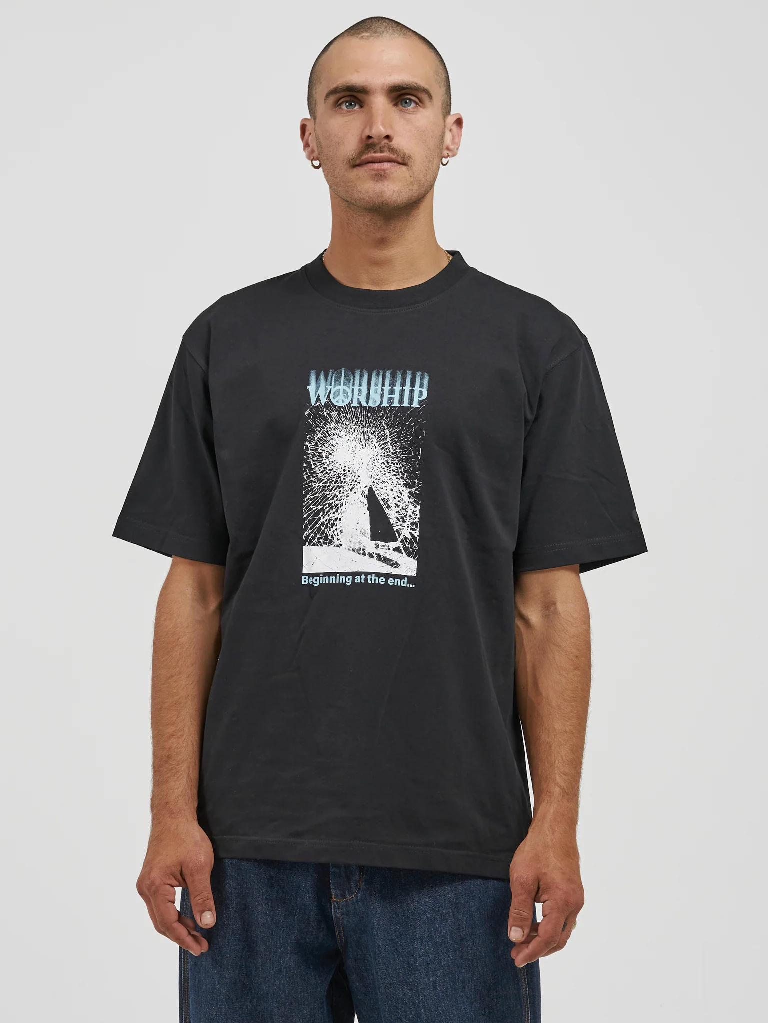 Shattered Tee - Black