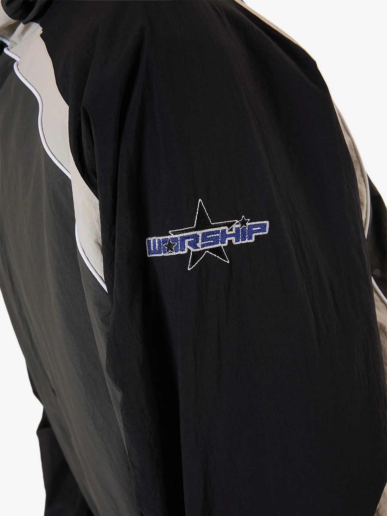 Shooter Nylon Jacket - Black - Image 7