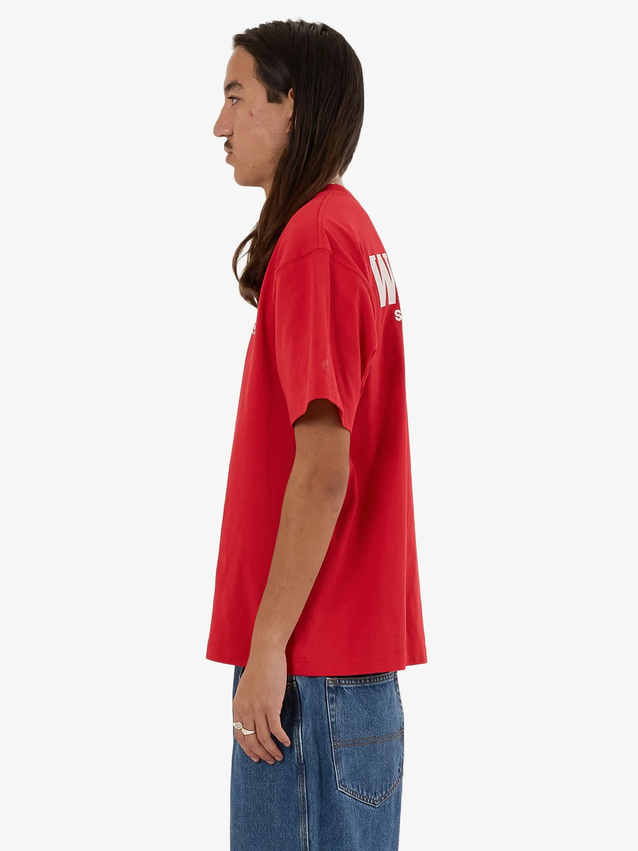 Smoko Tee - Lucky Red - Image 3
