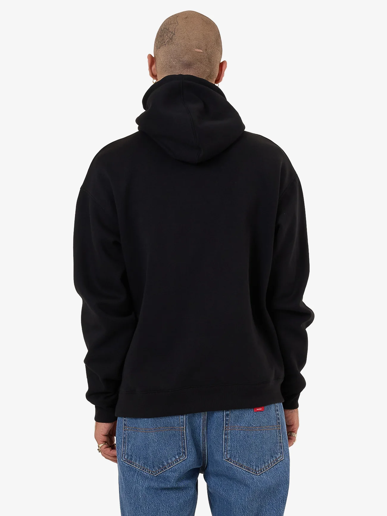 Snake Eyes Pull Over Hood - Black - Image 3