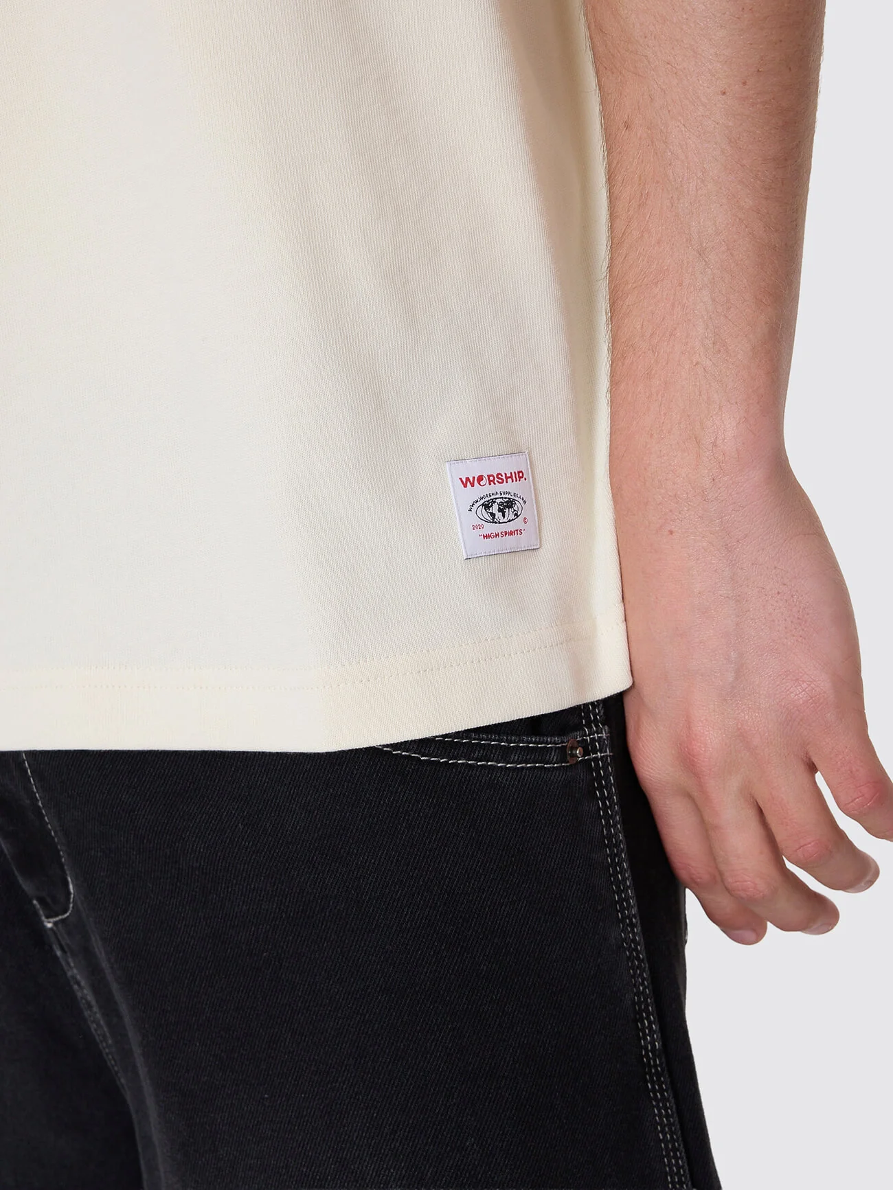Sonic Box Fit Cropped Panel Tee - Zine - Image 9