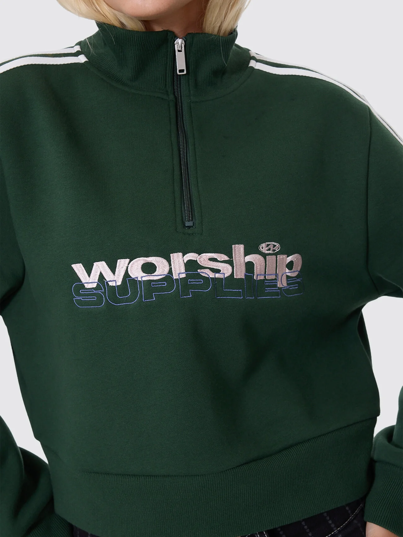 Sonic Quarter Zip Pullover - Eden - Image 2