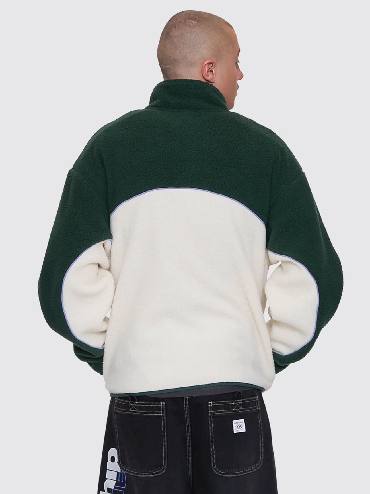 Sonic Quarter Zip Sherpa Fleece - Zine - Image 6