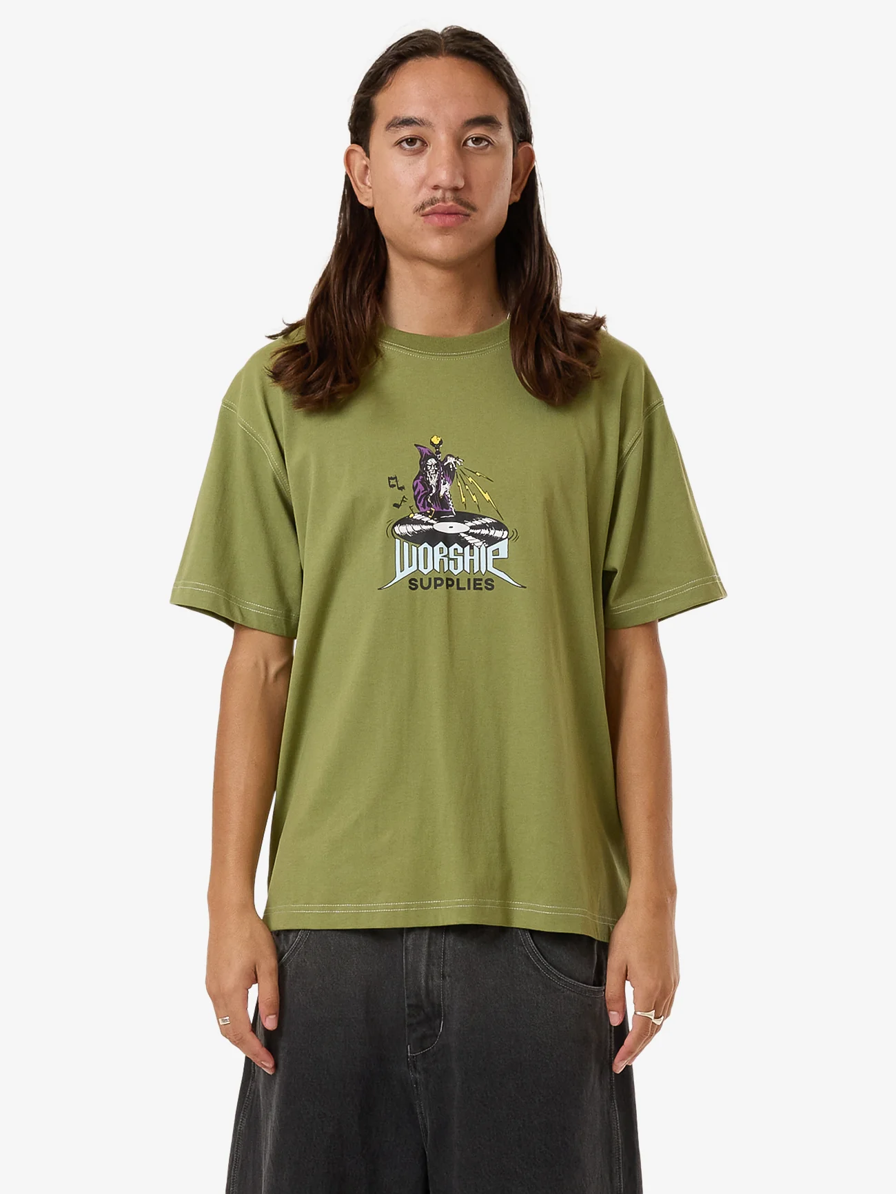Sourcery Tee - Iguana Green