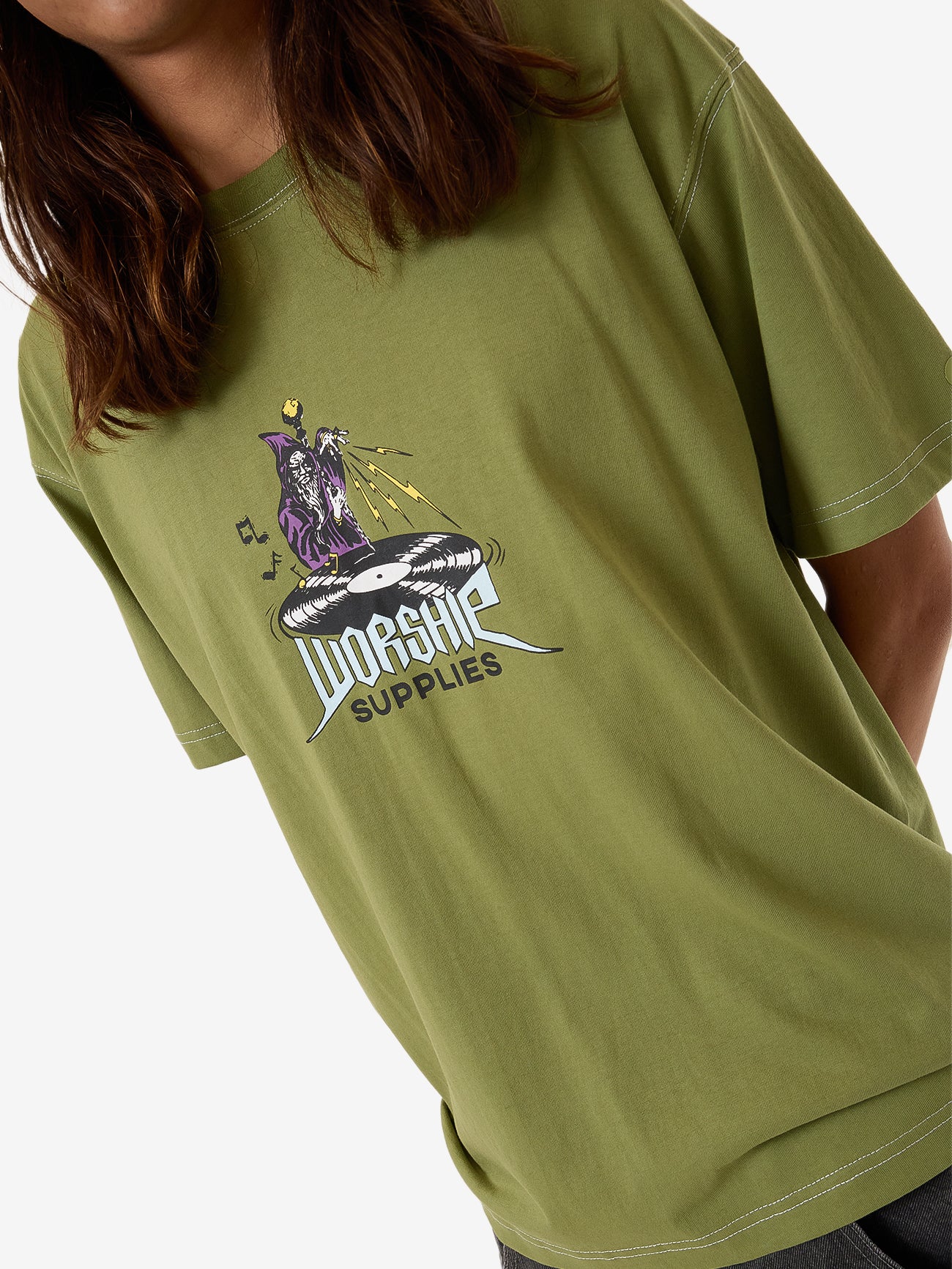 Sourcery Tee - Iguana Green - Image 6
