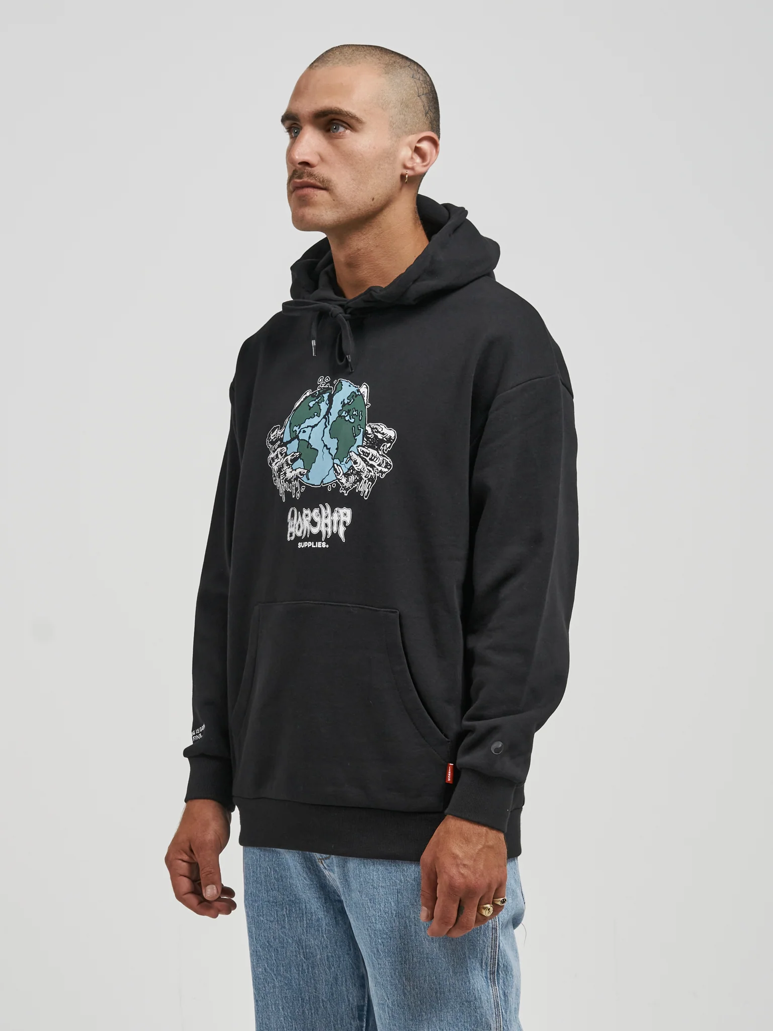 Split Decision Hood - Black - Image 2