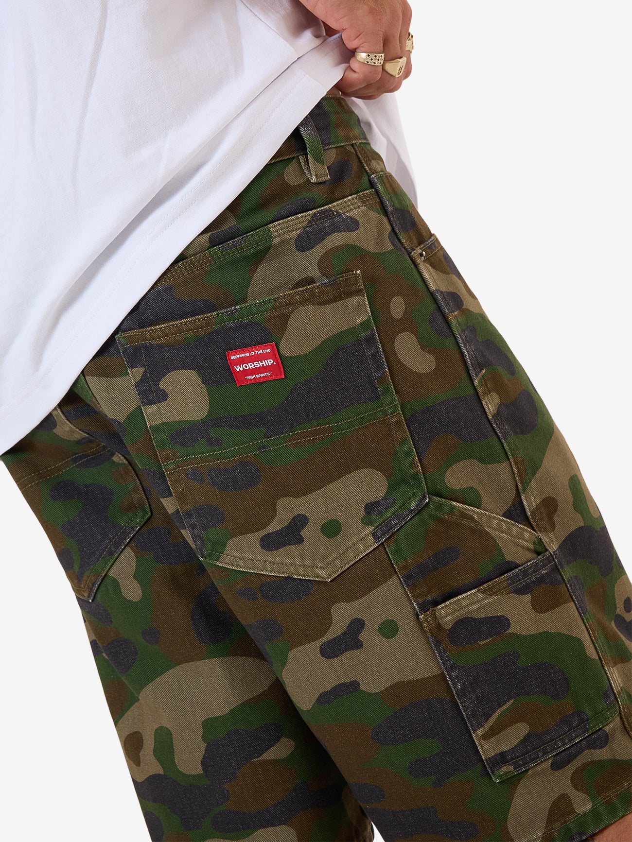 Stealth Big Dawg Jean Short - Green - Image 7