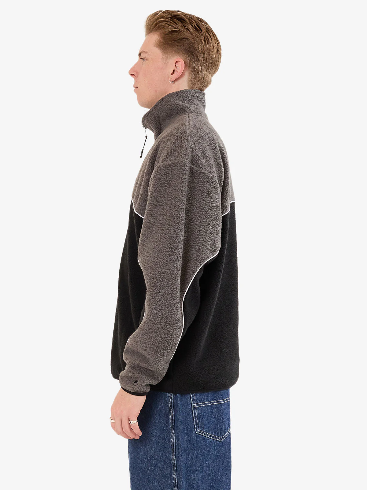 Striker Quarter Zip Polar Fleece - Black - Image 5