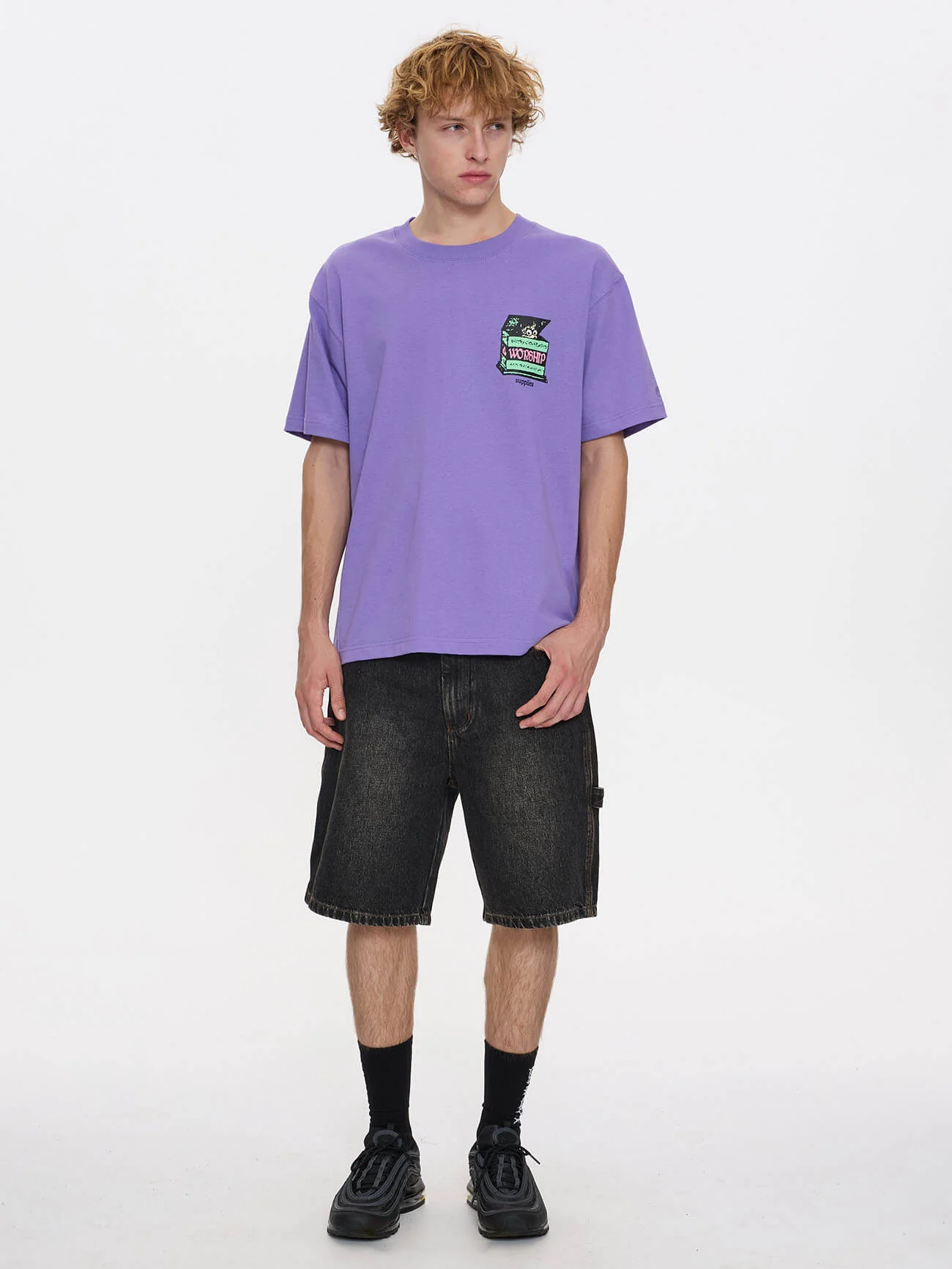 Surprise Tee - Posty Purple - Image 7