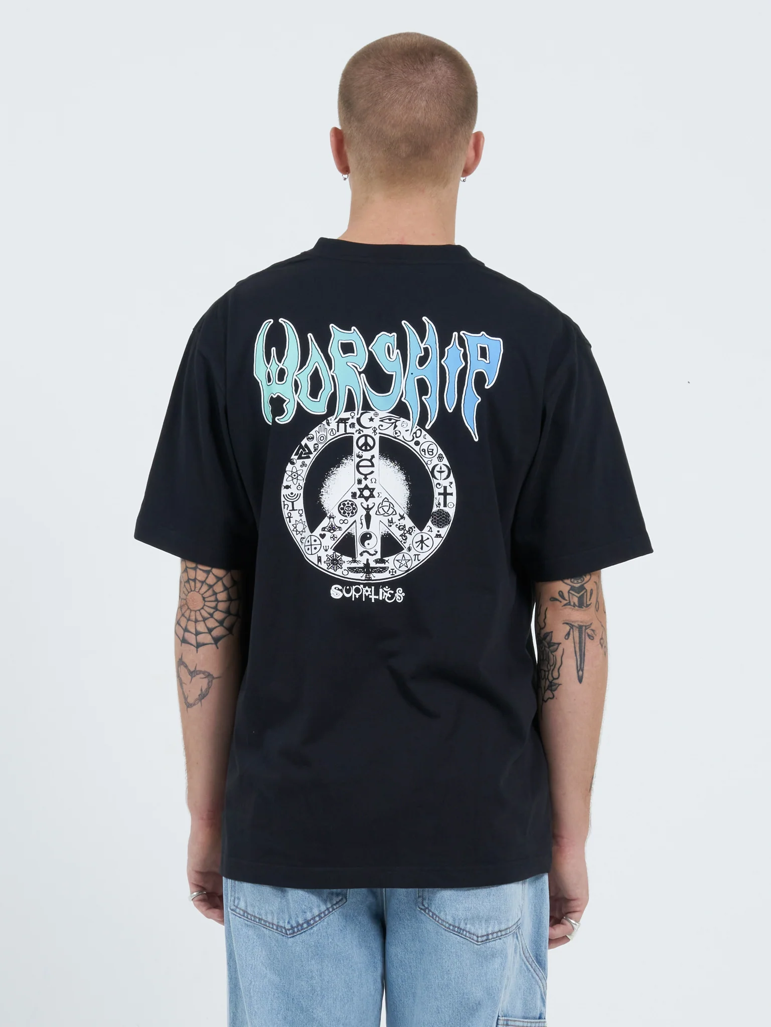Symbolist Tee - Washed Black - Image 2