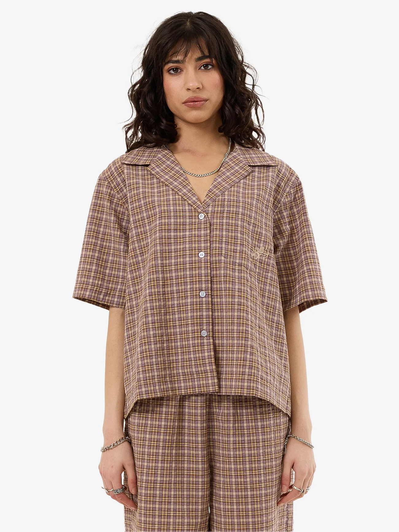Temptation Box Fit Shirt - Purple Reign