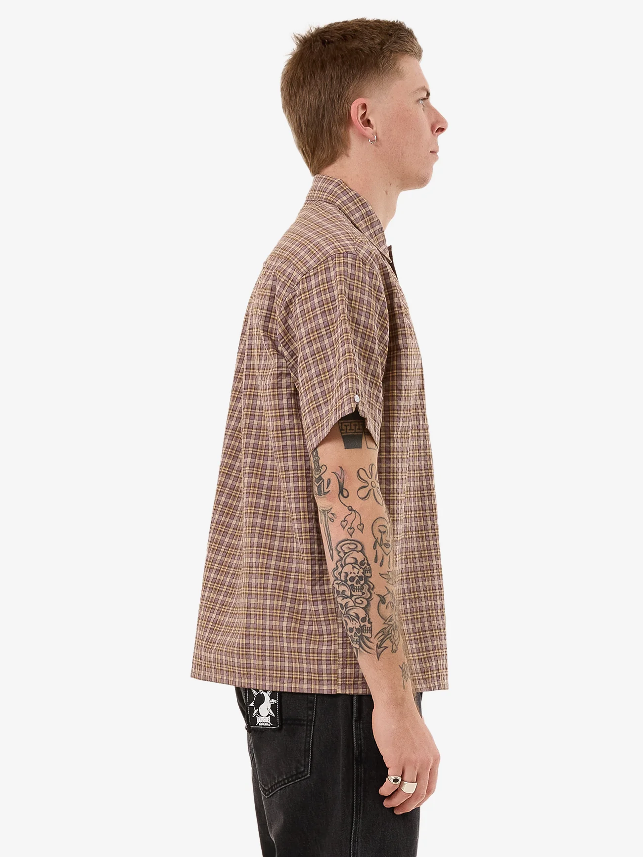 Temptation Short Sleeve Shirt - Purple Reign - Image 4