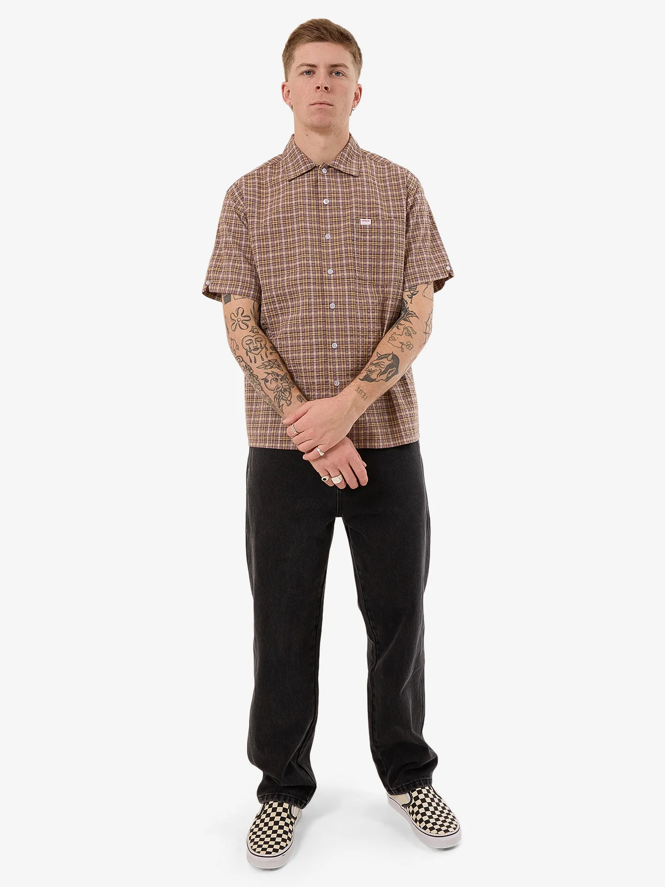 Temptation Short Sleeve Shirt - Purple Reign - Image 5
