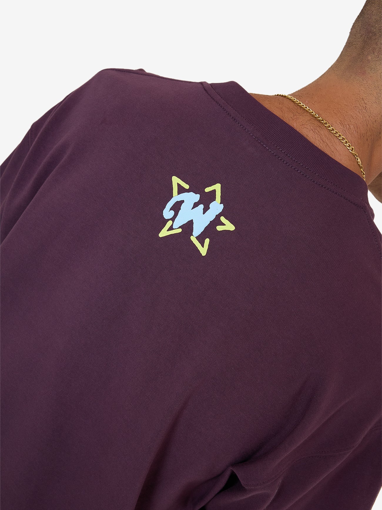 Terrain Oversized Tee - Blackberry - Image 3