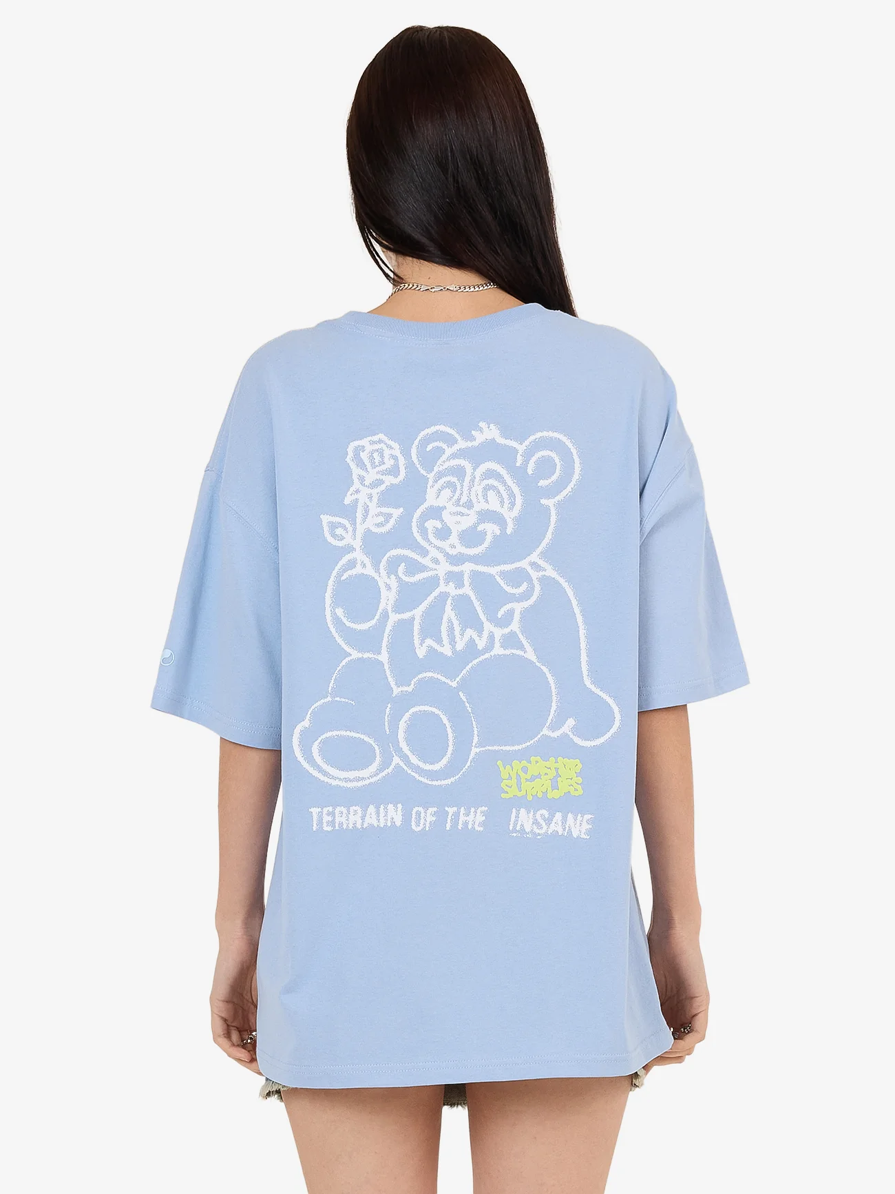 Terrain Relaxed Fit Tee - Bell Air Blue - Image 5