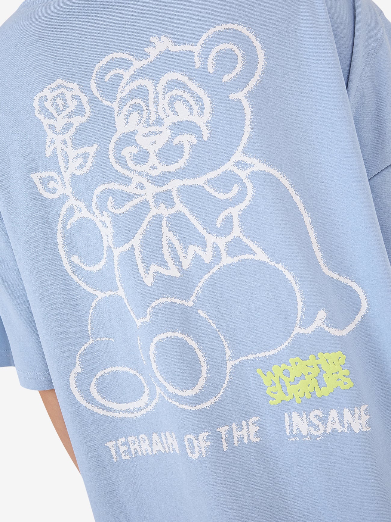 Terrain Relaxed Fit Tee - Bell Air Blue - Image 8
