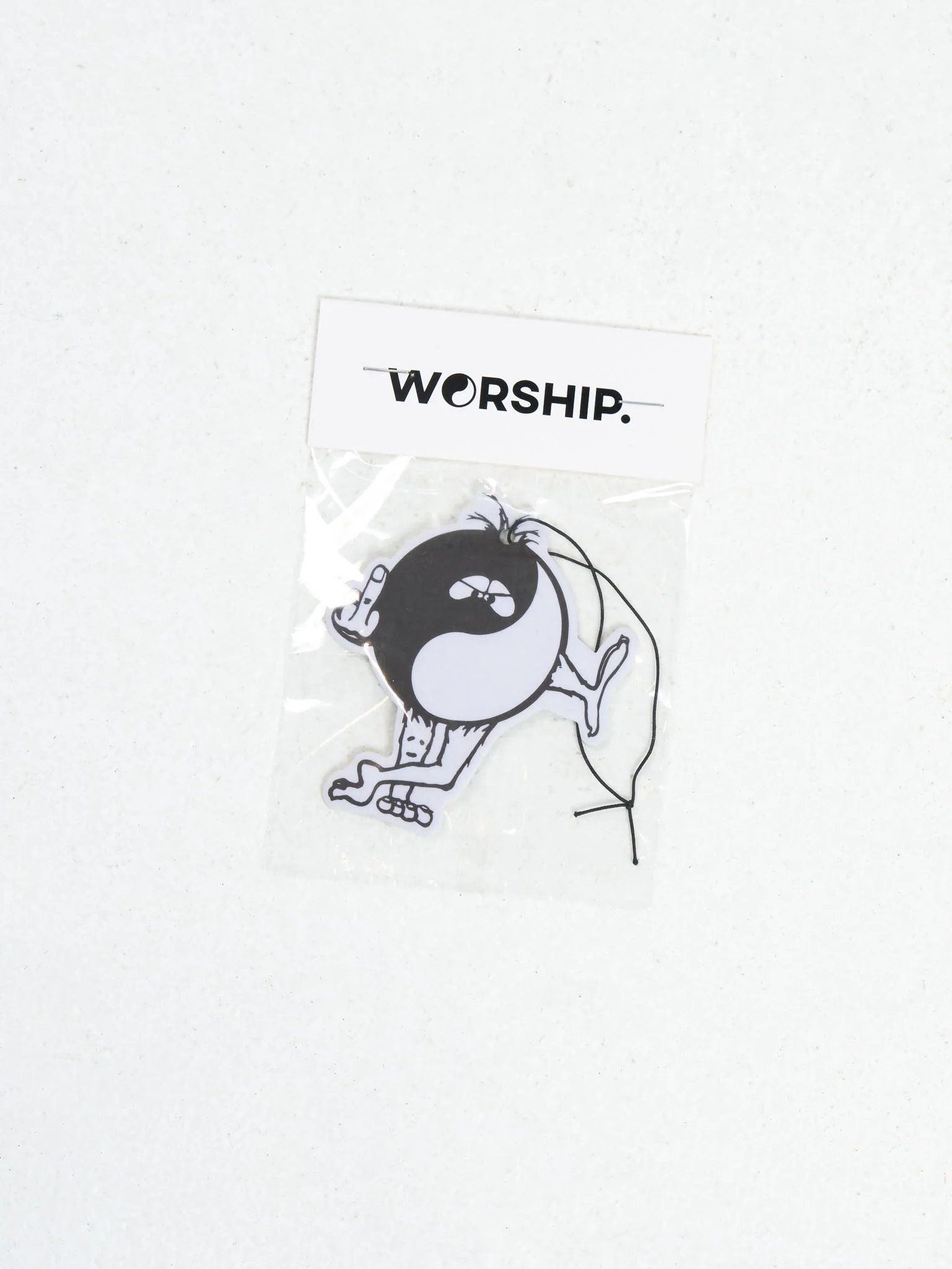 The Fuzz Car Freshener - White