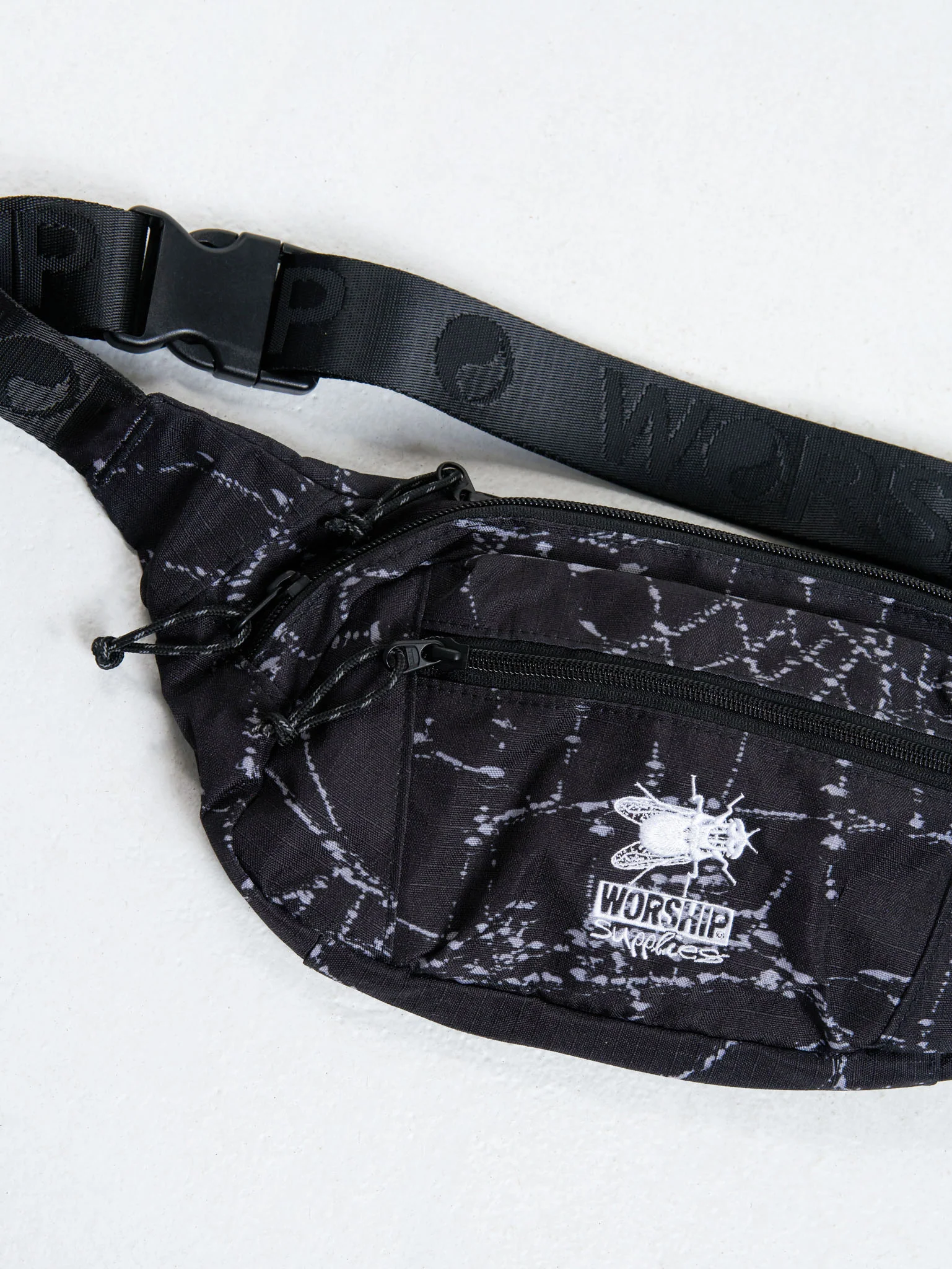 Time Flys Hip Bag - Black - Image 2