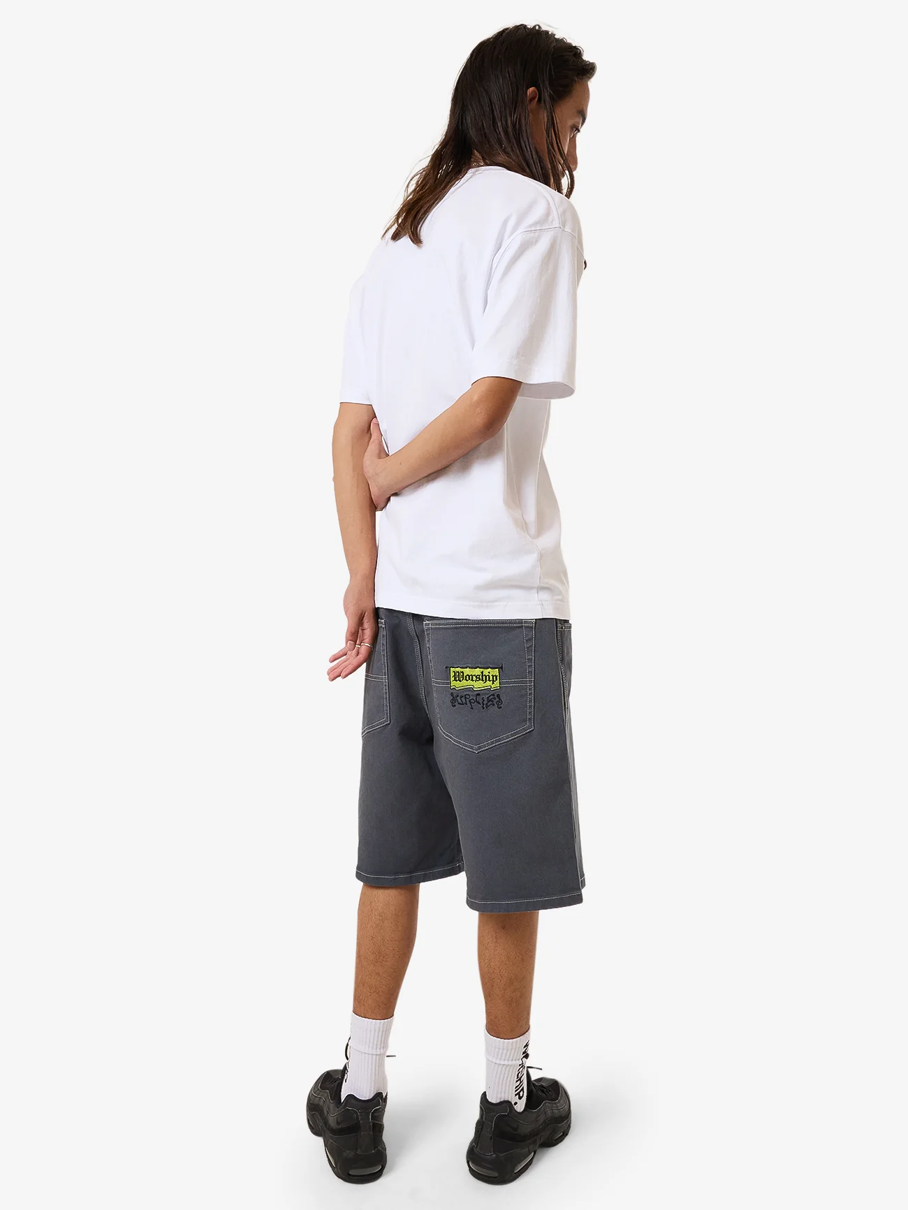 Toot Big Dawg Jean Short - Carbon - Image 6