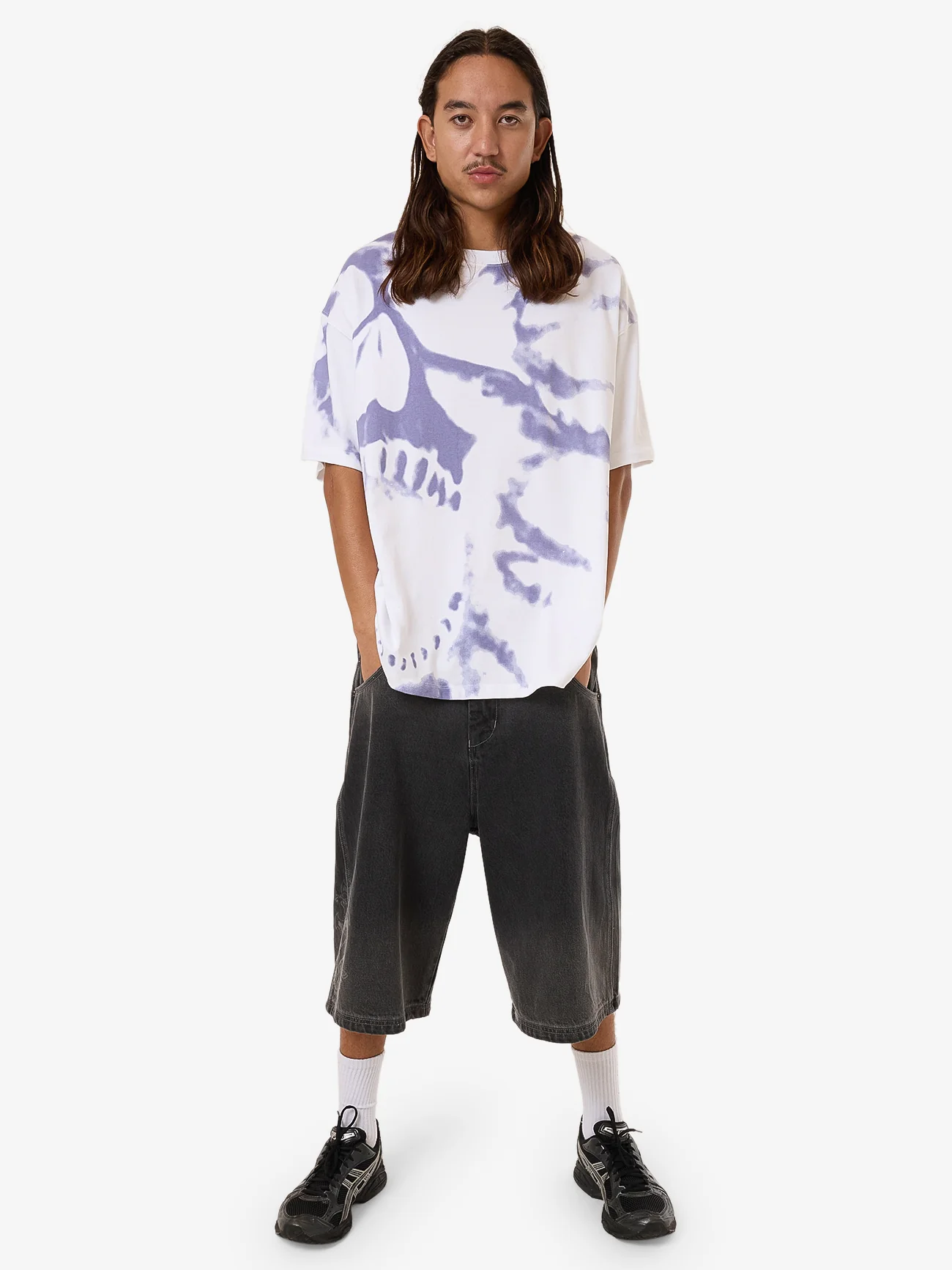 Torment Oversize Tee - White - Image 5