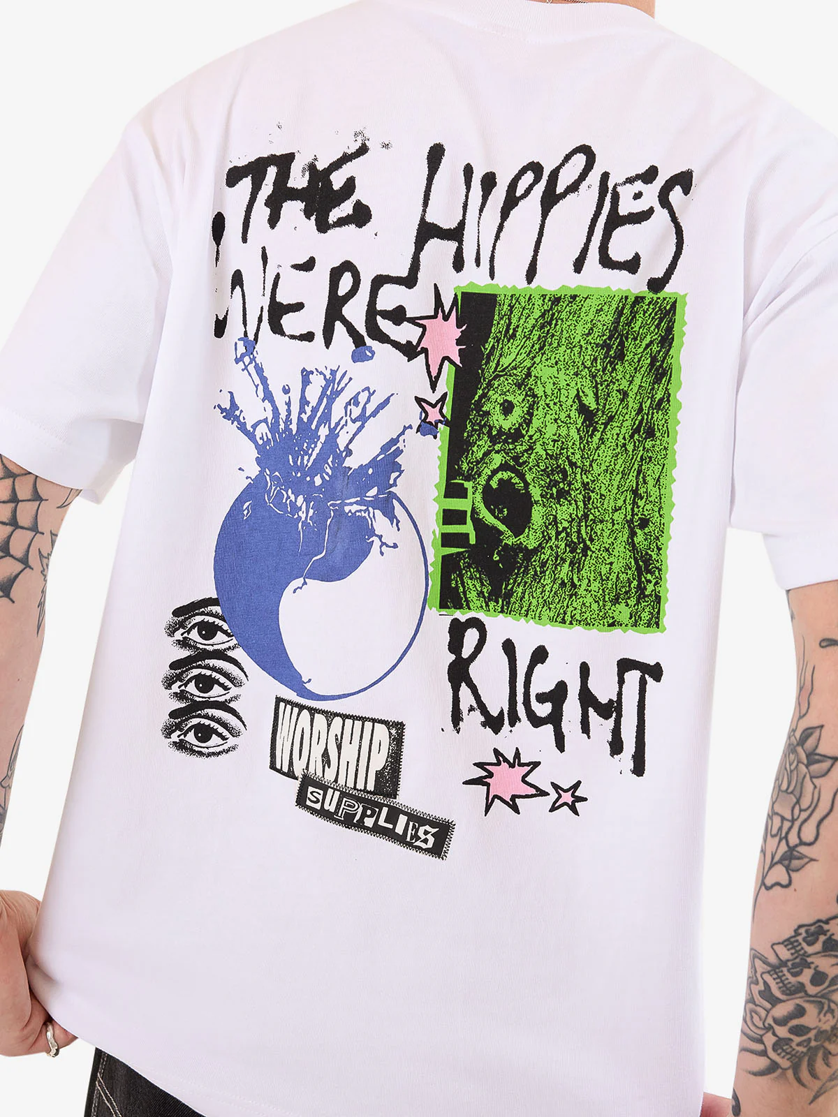 Total Confusion Tee - White - Image 2