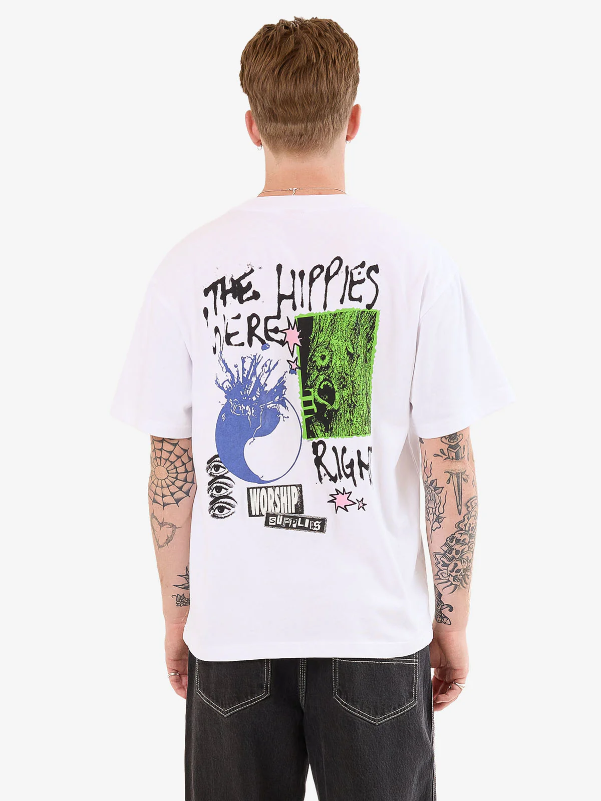 Total Confusion Tee - White - Image 6