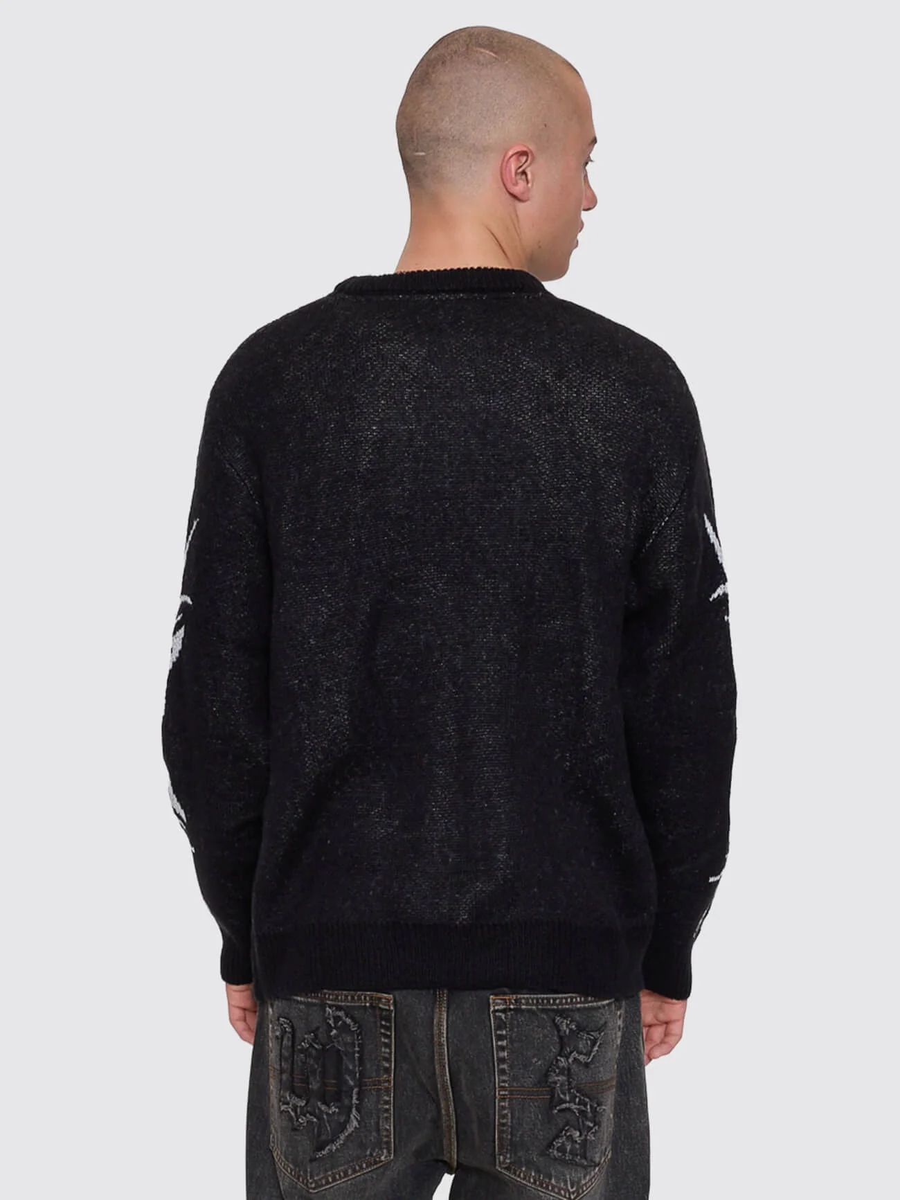 Trudge Knit Crew - Black - Image 4