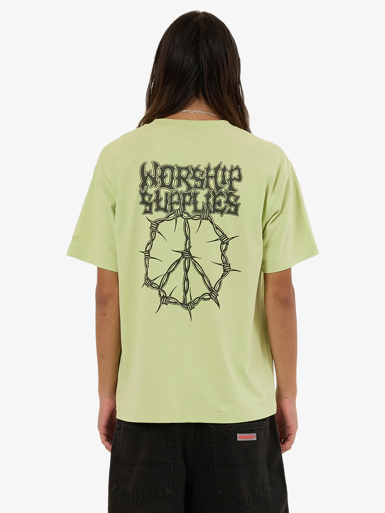 Tuff Stamp Tee - Lime Drop - Image 2