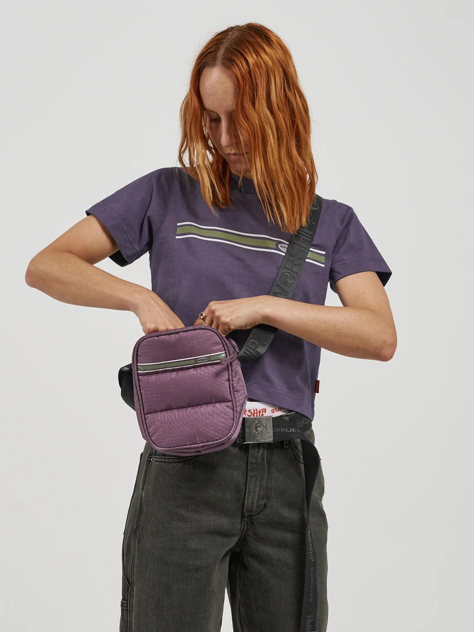 Vino Shoulder Bag - Grape - Image 2