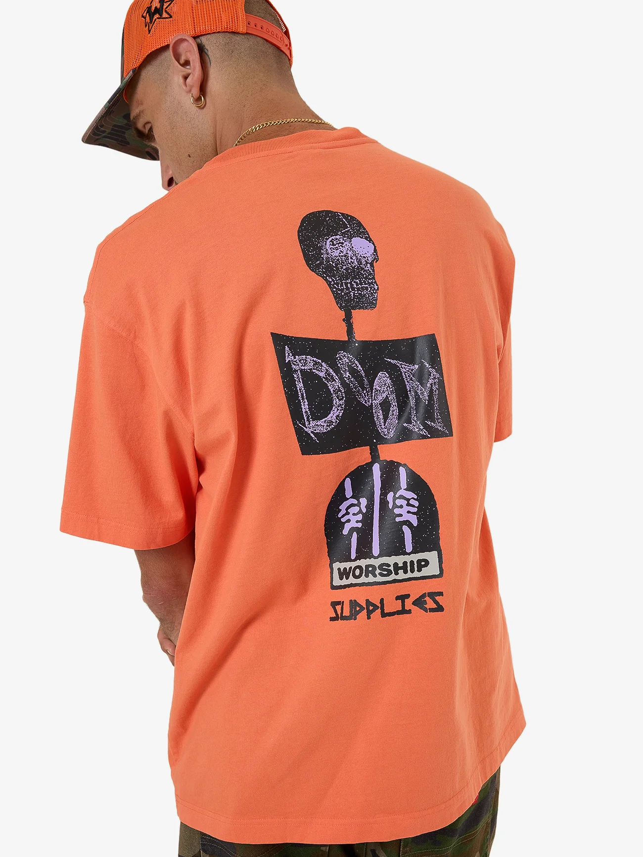 Warnings Tee - County Orange - Image 2