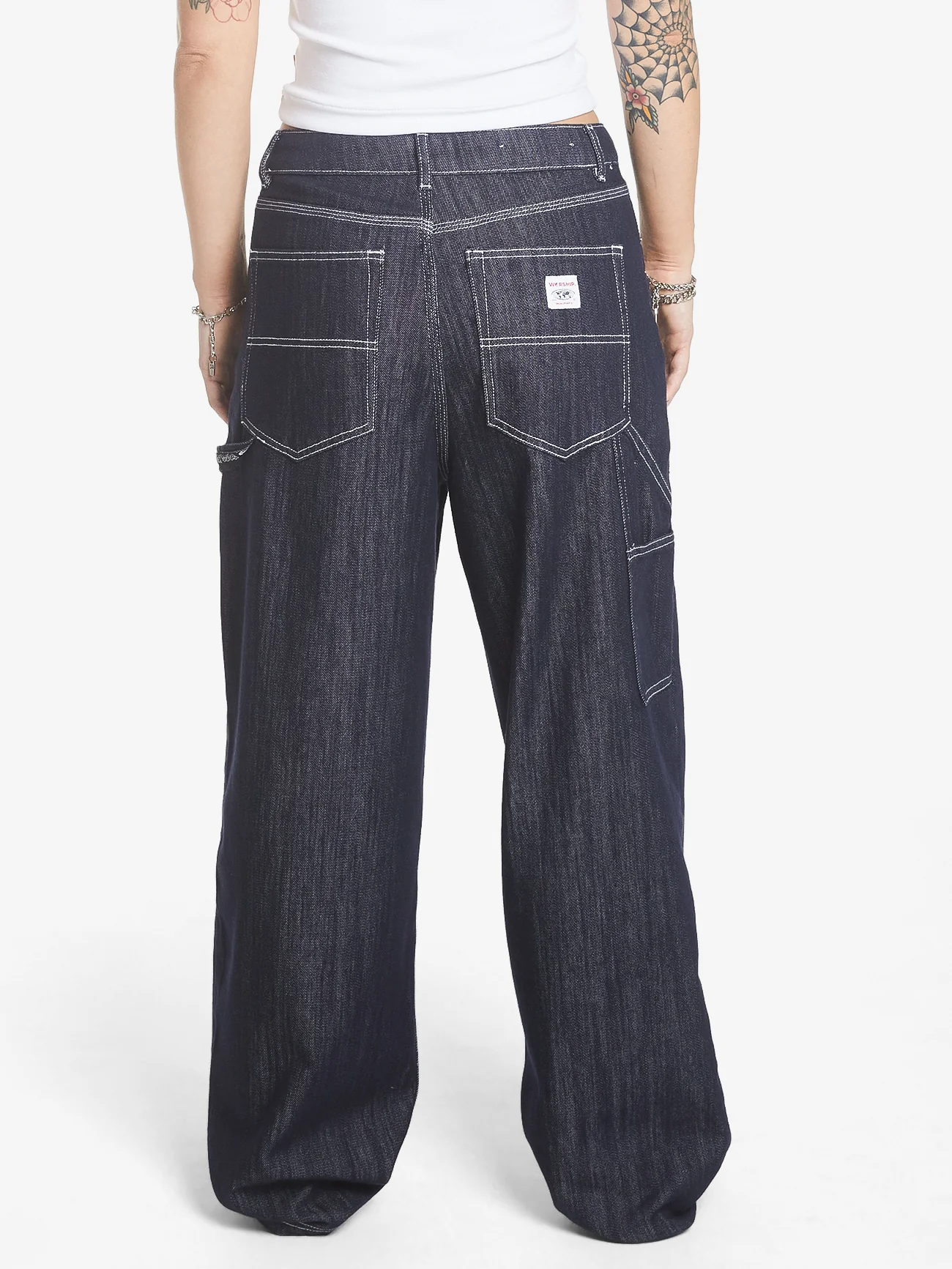 Win Win Big Baggy Jean - Indigo Depths - Image 2