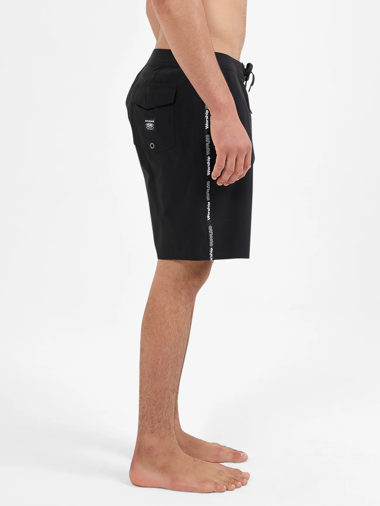Winwin Boardshort - Black - Image 3