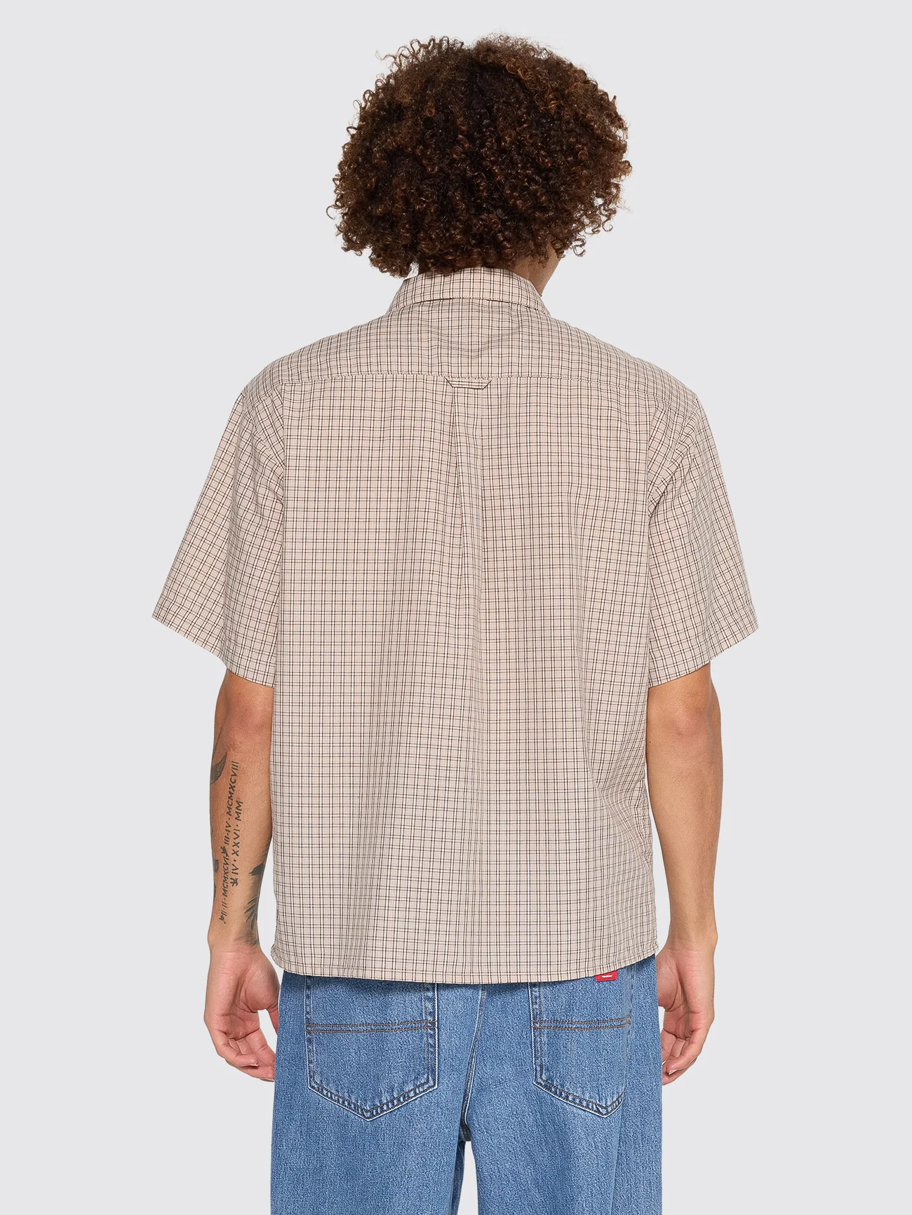 Work Short Sleeve Shirt - Tan - Image 3