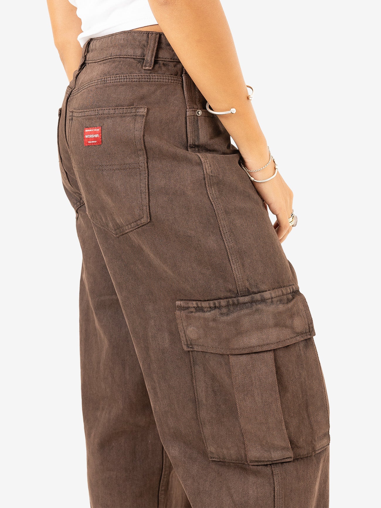 Worship Cargo Big Baggy Jean - Potting Soil - Image 6
