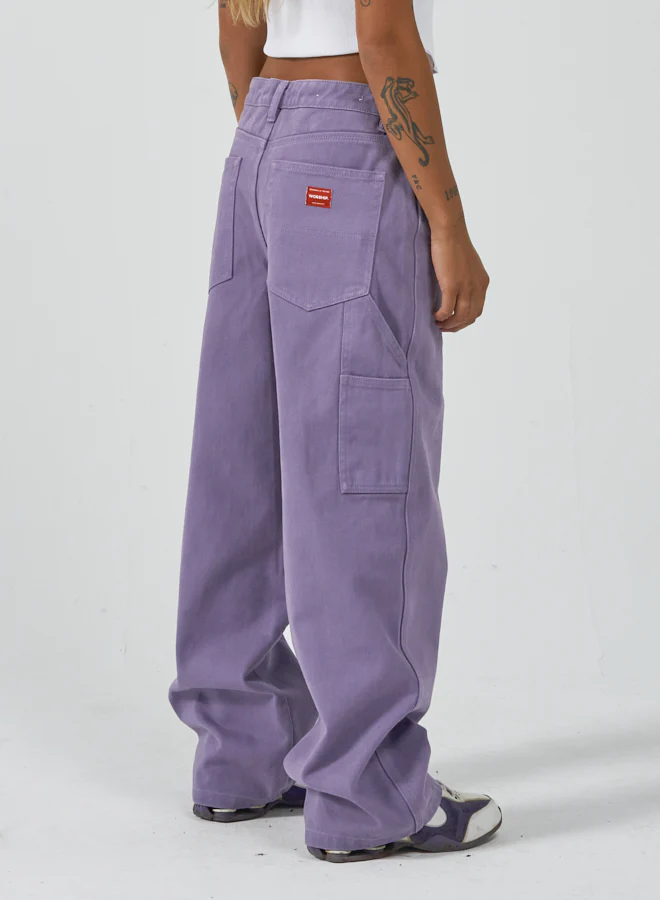 Worship Carpenter Baggy Jean - Prism Violet - Image 4