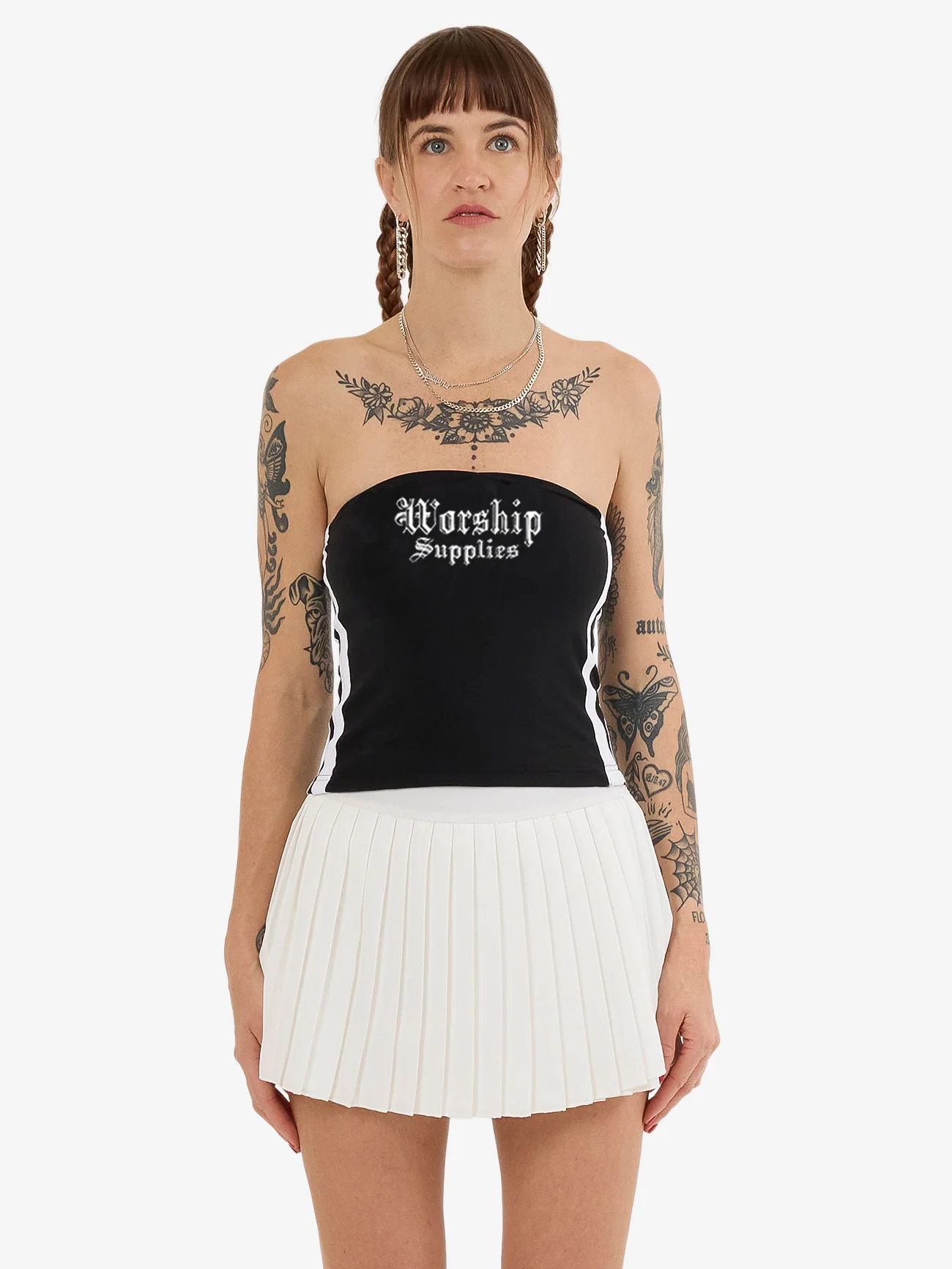 Worship Tube Top - Black